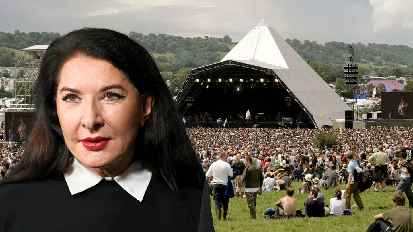 Peace and quiet: Can Marina Abramović get the Glastonbury crowds to be  silent for 7 minutes? | Euronews