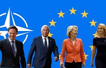سيكون مارك روت وأنطونيو كوستا وأورسولا فون دير لاين وكاجا كالاس قادة الاتحاد الأوروبي الجدد. 