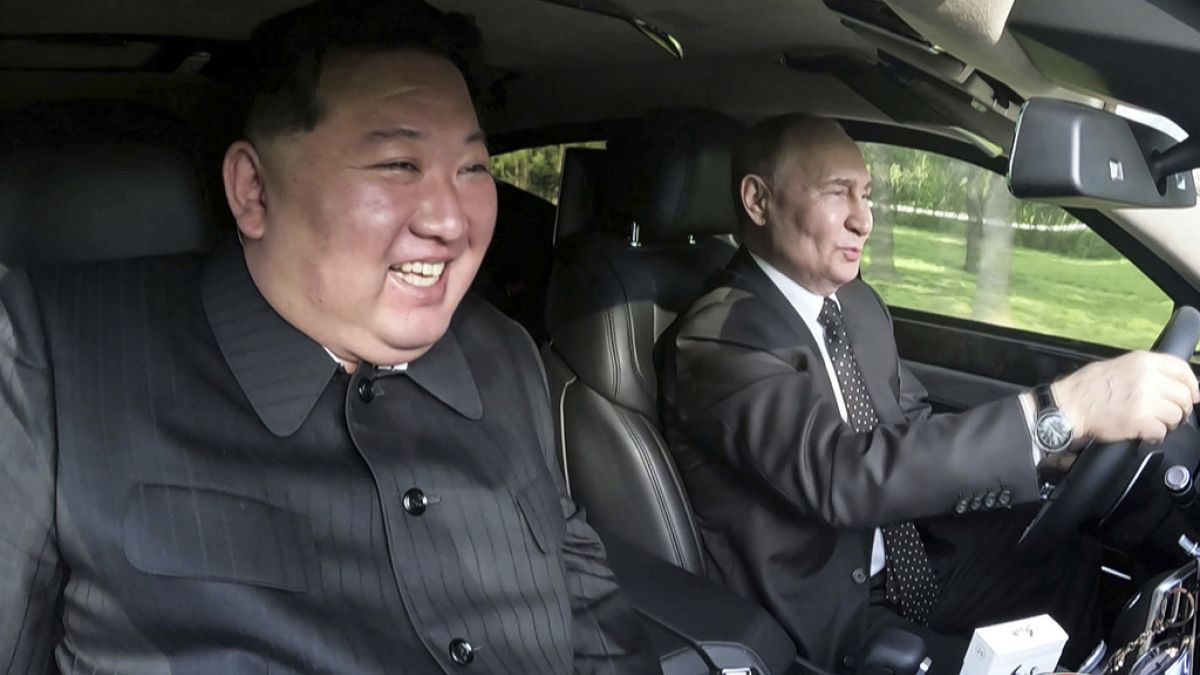 Βλαντιμίρ Πούτιν και Κιμ Γιονγκ Ουν