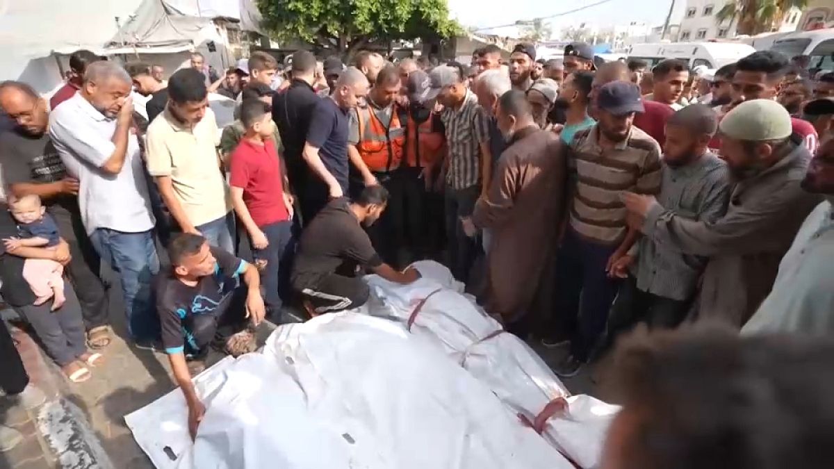 تشييع الضحايا في غزة