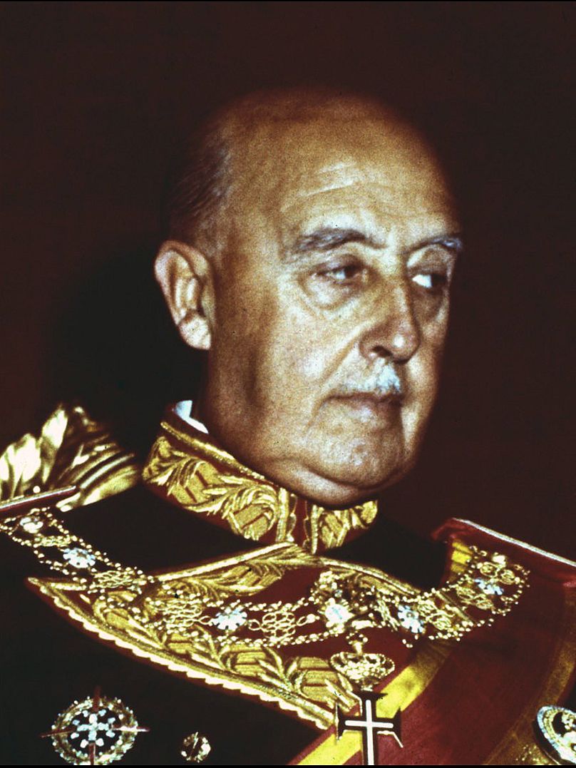 Undated file photo of former Spanish dictator Francisco Franco.