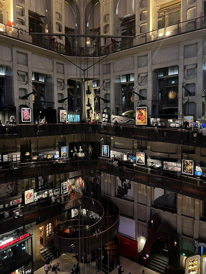 Inside Turin National Cinema's Museum's treasure trove at the Mole Antonelliana