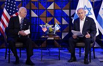 ABD Başkanı Biden ve Netanyahu en son 18 Ekim 2023'te yüz yüze görüşmüştü.