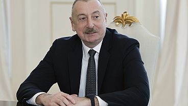 Azerbaycan Cumhurbaşkanı İlham Aliyev, Baku, Azerbaycan, 6 Mart 2024.