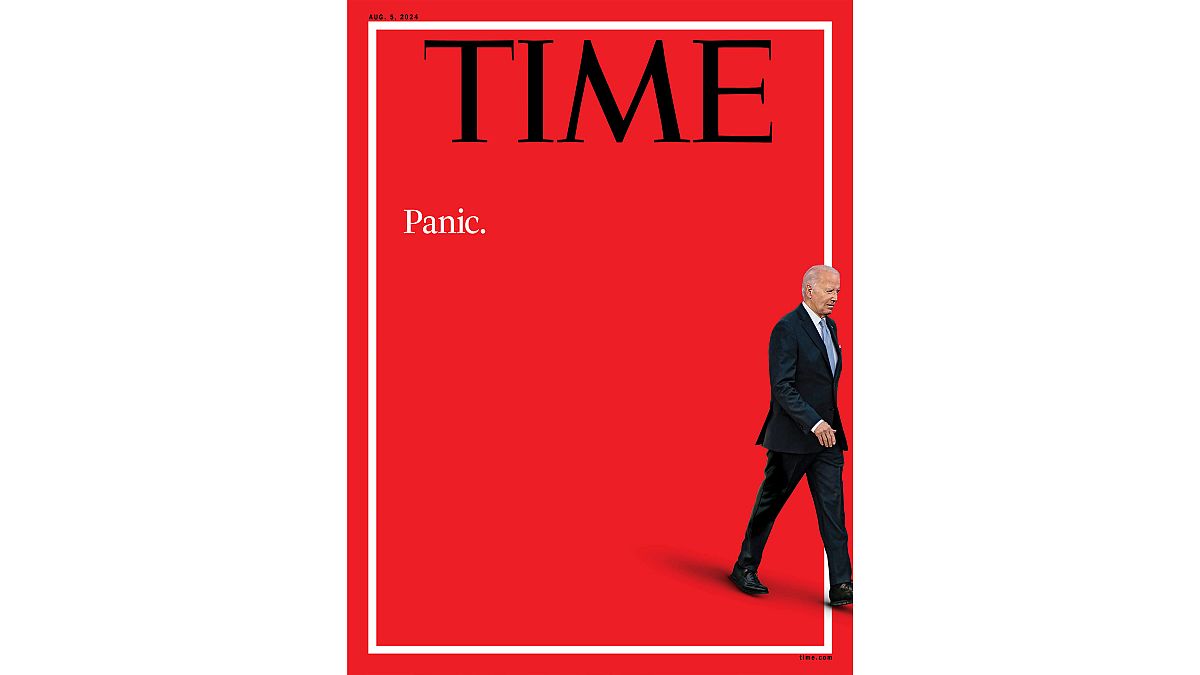 TIME dergisinin son sayısının kapak fotoğrafında ABD Başkanı Joe Biden vardı