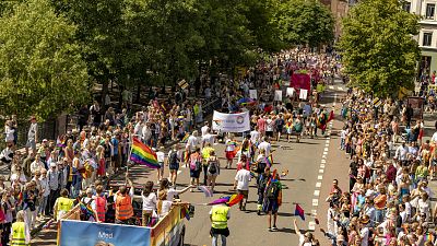 Oslo Pride parade 2024.