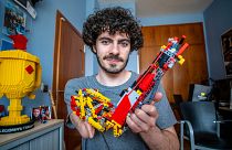 Watch: How the Andorran inventor built the world's first functional Lego prosthesis