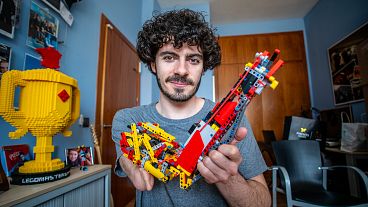Watch: How the Andorran inventor built the world's first functional Lego prosthesis