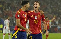 España golea a Georgia