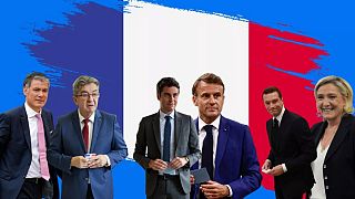 قادة الأحزاب المشاركة في الانتخابات التشريعية الفرنسية