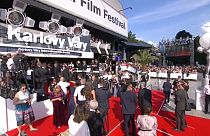 The 58th International Film Festival red carpet in Karlovy Vary, Czech Republic.