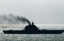Archív fotó: orosz hadihajó útban az Észak-tenger felé