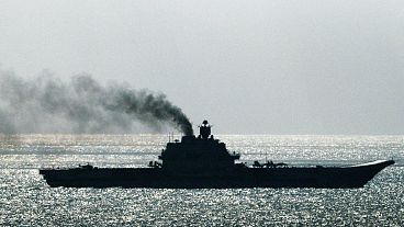 Archív fotó: orosz hadihajó útban az Észak-tenger felé
