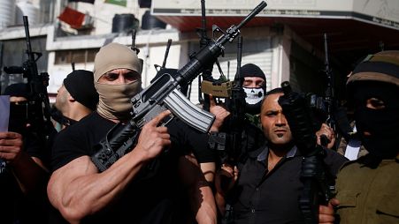 Hamas militanları (Arşiv)