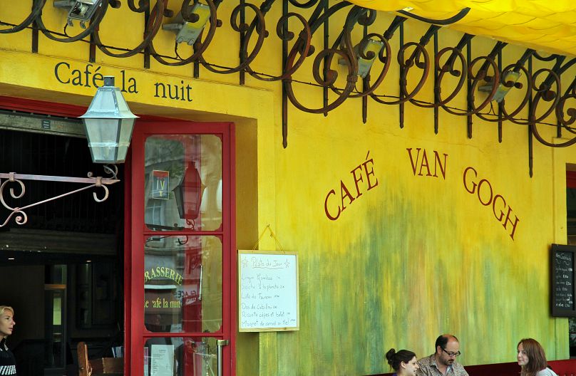 Cafe van Gogh in Arles, France.