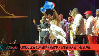 Herman 'Watch the River' Amisi makes Congolese diaspora laugh in Paris