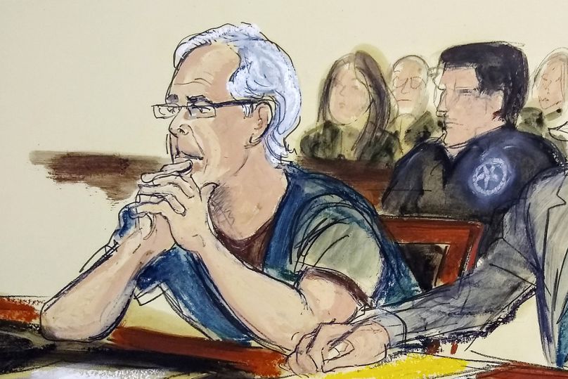 Epstein az egyik bírósági meghallgatáson 
