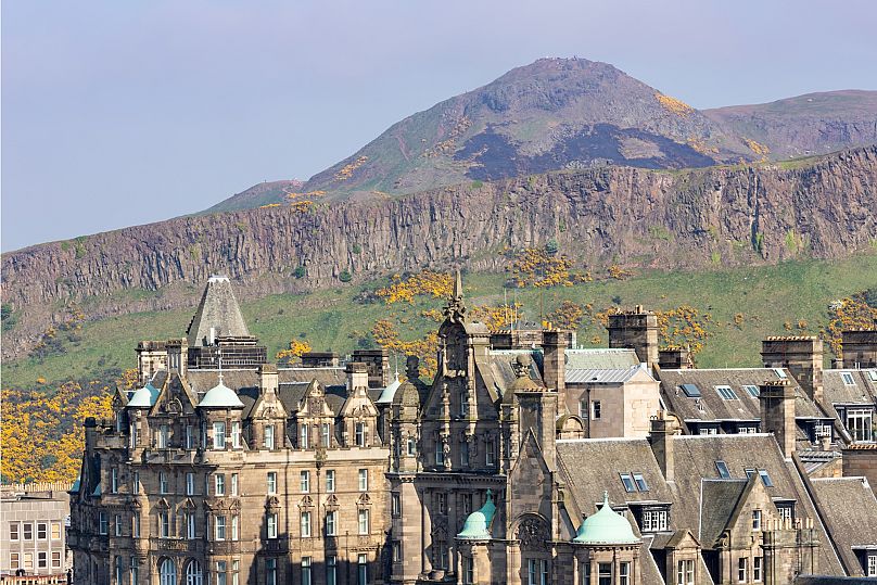 Arthur's Seat is in the centre of Edinburgh and easy climb for visitors. 