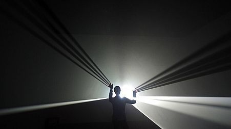 Anthony McCall's Light Sculptures 