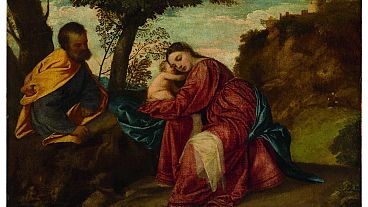 Titian's The Rest on the Flight into Egypt