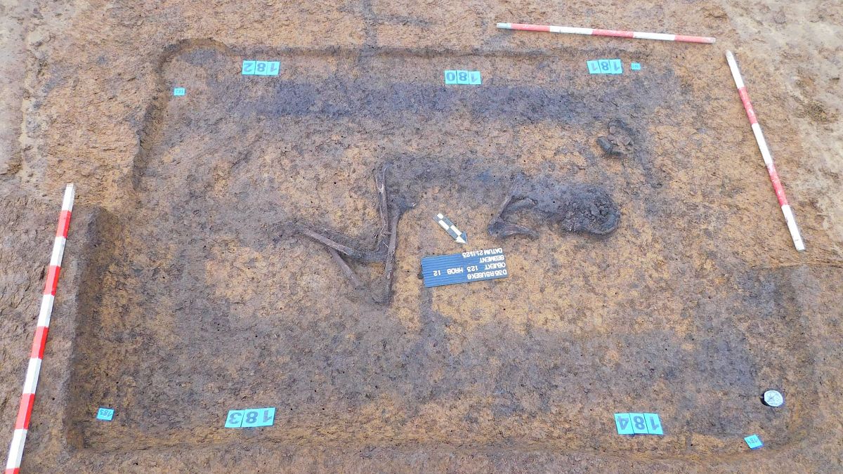 Pod silnicí v České republice bylo objeveno pravěké pohřebiště