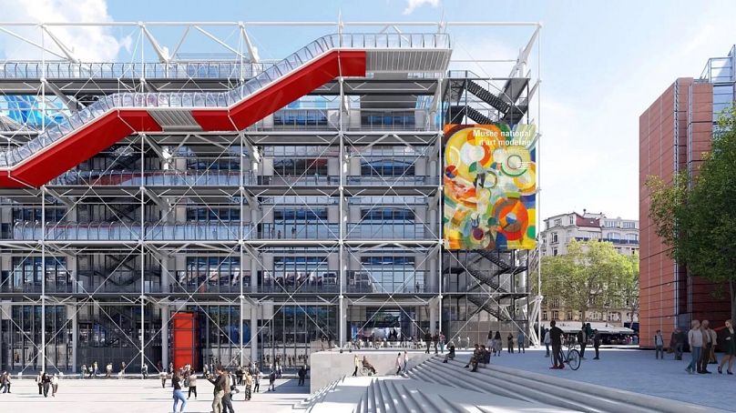 Moreau Kusunoki and Frida Escobedo Studio are undertaking the redesign of the Pompidou Centre in Paris 