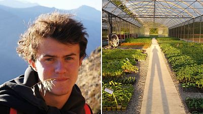 Jean Matthieu Thévenot co-owns an organic vegetable and seedling farm in France's Basque Country.