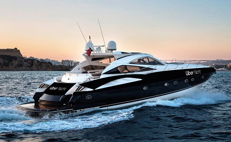 A trip on Uber's Sunseeker Yacht in Ibiza will set you back €1,600 