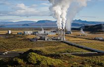 Centrale géothermique en Islande. Pick Pik