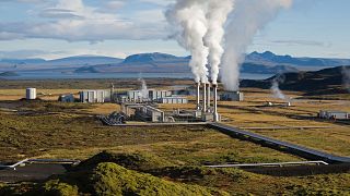 Centrale géothermique en Islande. Pick Pik