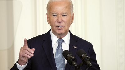 A recandidatura de Joe Biden poderá estar em risco