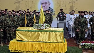 Hezbollah fires over 200 rockets into Israel in retaliation of the killing of senior commander