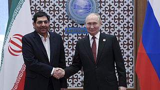Le président russe s'entretient avec ses homologues iranien et qatari