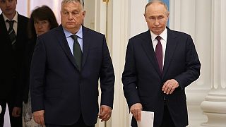 Hungary's Orbán, Putin discuss Ukraine in Moscow 