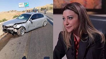Luna eş-Şibil, Şam'a giden yollardan birinde geçirdiği trafik kazasının ardından eş-Şami Hastanesi'nde hayatını kaybetti (Fotoğraf: X)