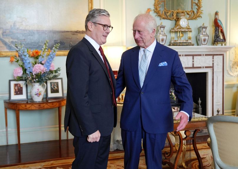 Sir Keir Starmert bízta meg III. Károly király a kormányalakítással, 2024. július 5-én