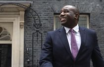 El recién nombrado jefe de la diplomacia británica, el ministro de Asuntos Exteriores David Lammy.