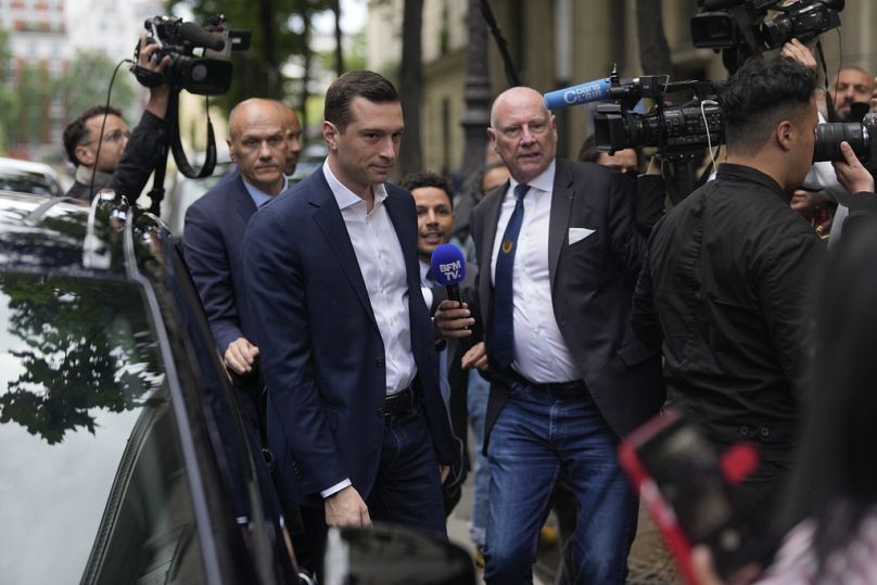 Il presidente di RN, Jordan Bardella