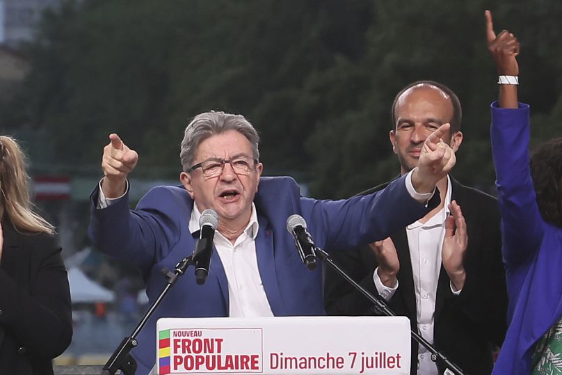 Jean-Luc Mélenchon, Gründer von "La France Insoumise", erhebt Anspruch für das Linksbündnis auf die Regierungsbildung