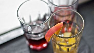 Fruit drink. Fruit drink.