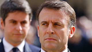 Fransa Cumhurbaşkanı Emmanuel Macron, AP Arşiv