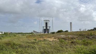 View of the Ariane 6 launchpad in Kourou, French Guiana View of the Ariane 6 launchpad in Kourou, French Guiana
