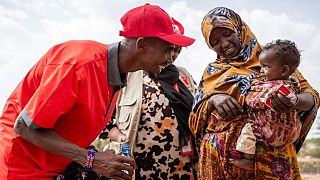 Mo Farah witnesses climate change impact on child malnutrition in Somaliland