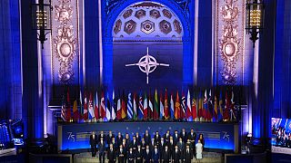 Саммит НАТО проходит в Вашингтоне