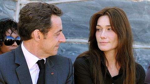 Nicolas Sarkozy and Carla Bruni-Sarkozy