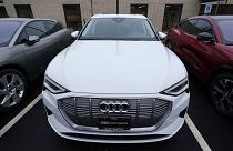 An Audi Quattro e-tron electric vehicle - EVs are not selling as well as expected
