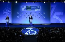 Secretary-General Jens Stoltenberg at the NATO summit in Washington, 10. July 2024.