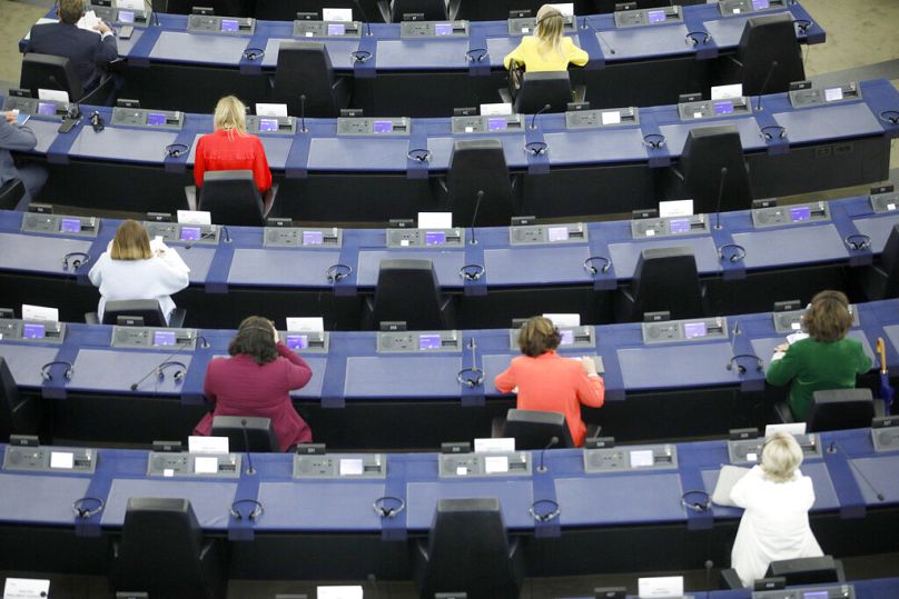 Las mujeres representan menos de un 40% de los escaños del Parlamento Europeo.