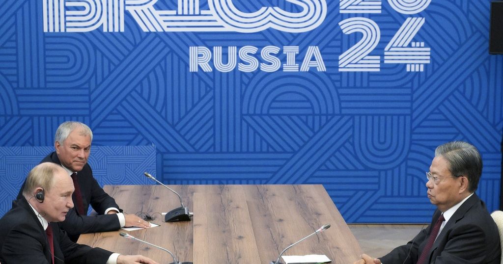 Vladimir Putin calls for BRICS unity to create a ‘harmonious world’ Vladimir Putin calls for BRICS unity to create a ‘harmonious world’