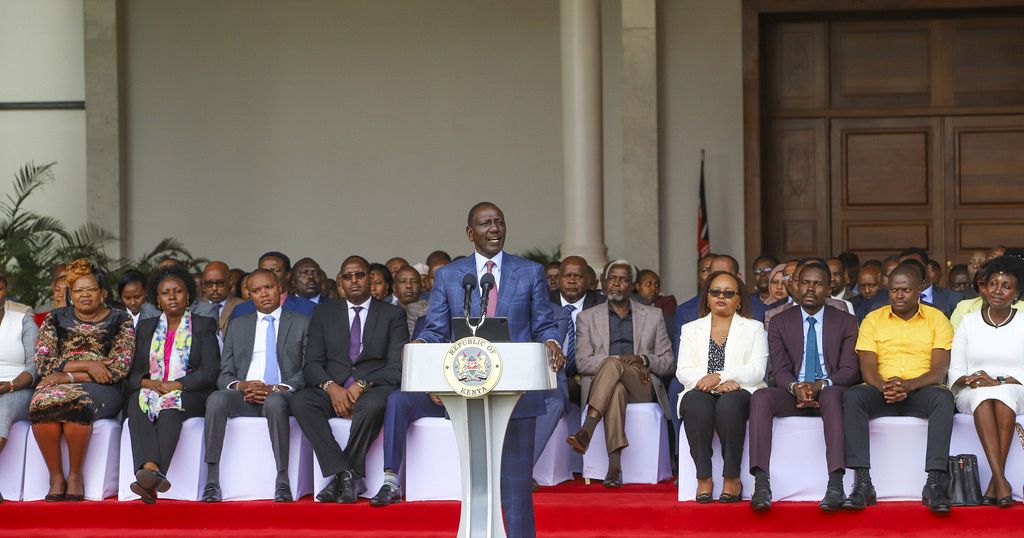 Kenyan president dismisses all cabinet ministers after weeks of protests Kenyan president dismisses all cabinet ministers after weeks of protests